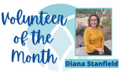 December 2021 Volunteer of the Month, Diana Stanfield