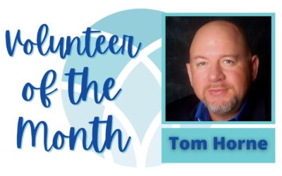 April 2022 Volunteer of the Month, Tom Horne
