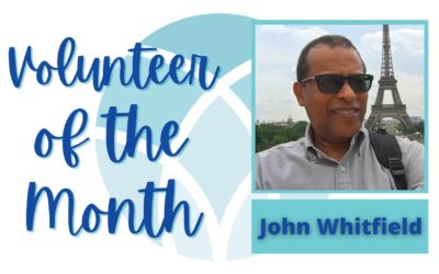 June 2022 Volunteer of the Month, John Whitfield